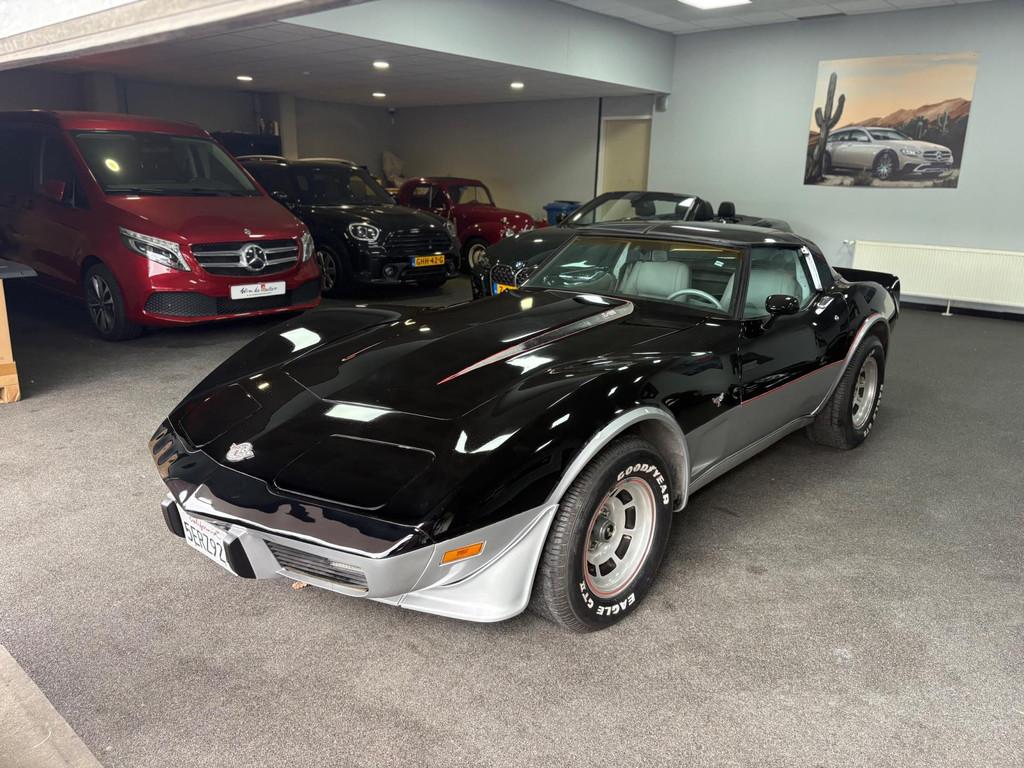 Chevrolet USA Corvette C3 Pace car, Achterwielaandrijving, Gebruikt, Zwart, Bedrijf