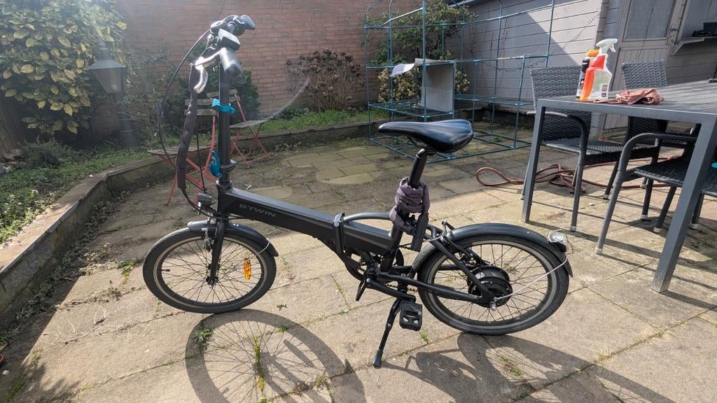 Btwin Etilt 500 elektrische vouwfiets, Overige merken, Minder dan 30 km per accu, Gebruikt, Ophalen of Verzenden