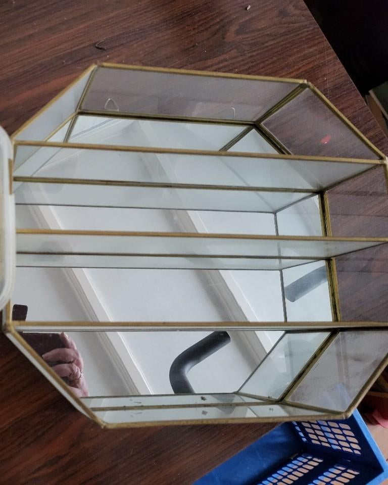 GLAZEN LETTERBAK, Antiek en Kunst, Ophalen of Verzenden