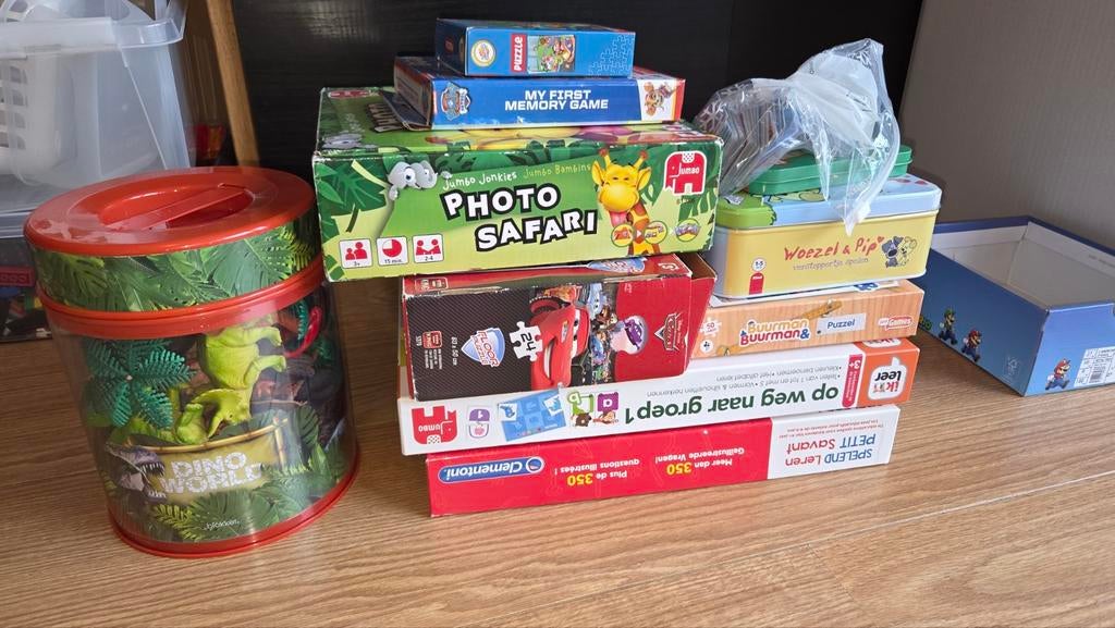 Diverse spellen en puzzels voor kleine kinderen, Ophalen of Verzenden
