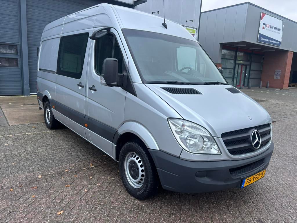 Mercedes-Benz Sprinter 3.0 CDI 318 AUT 2007 L2/H2, Zwart, 2800 kg, 2987 cc, Bedrijf