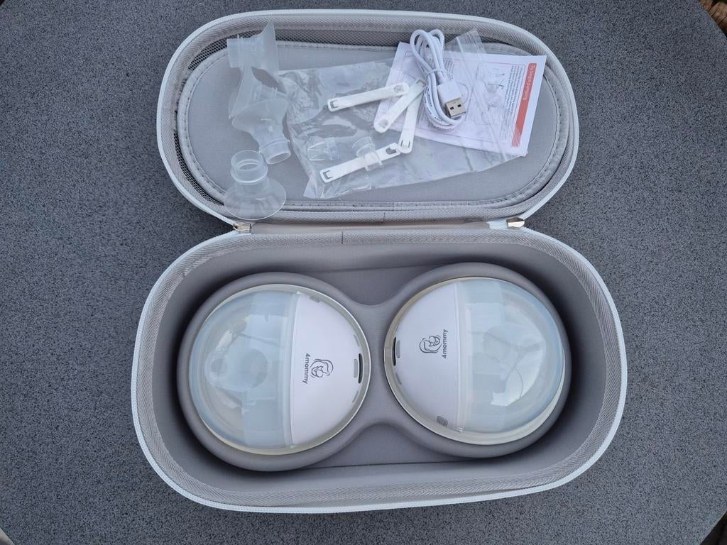 4Mommy draadloze borstkolf, zo goed als nieuw, Kinderen en Baby's, Babyvoeding en Toebehoren, Ophalen of Verzenden, Zo goed als nieuw