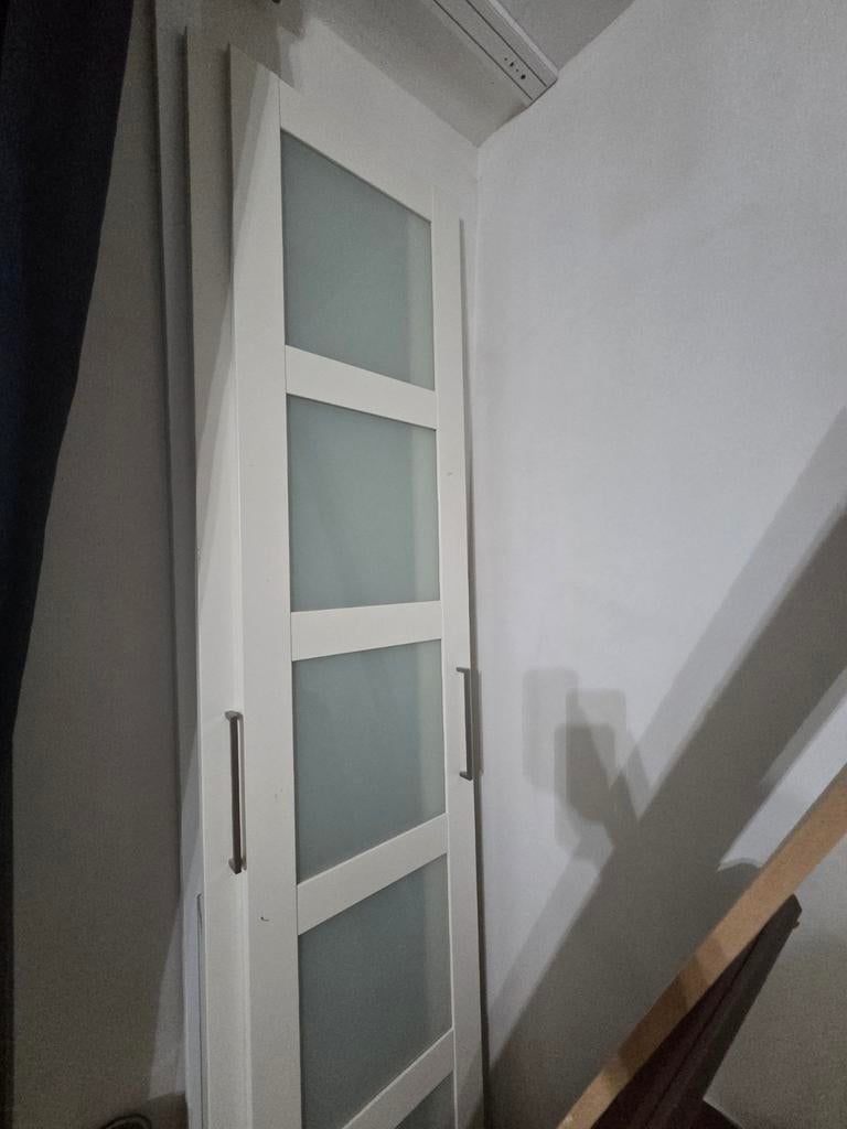 2x Ikea Bergsbo deuren 229 x 50cm, Ophalen, Minder dan 50 cm, Gebruikt, 200 cm of meer