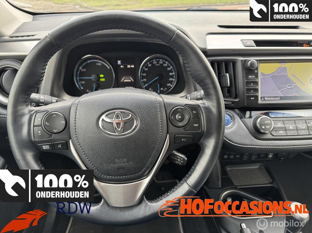 Toyota RAV4 2.5 Hybrid Dynamic NAVI / CAMERA /, Stof, Gebruikt, Zwart, Zwart