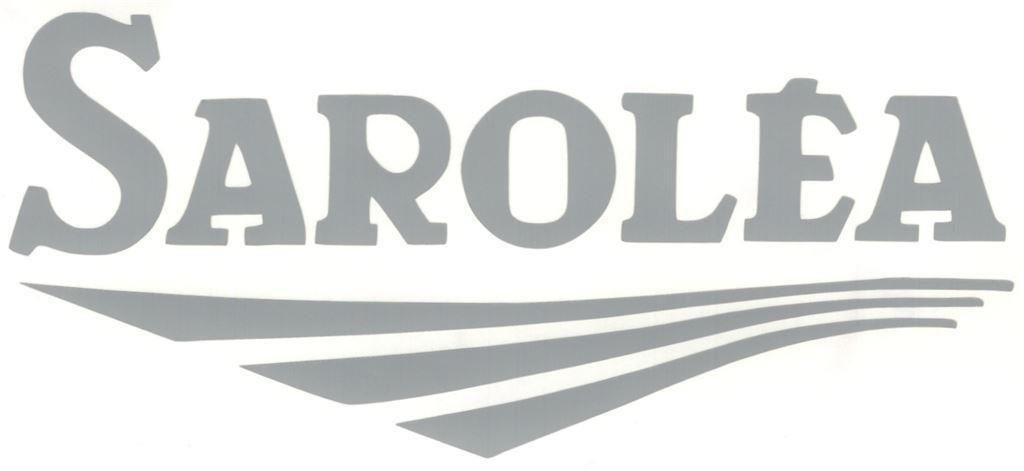 Sarolea links sticker #10, Motoren, Ophalen of Verzenden