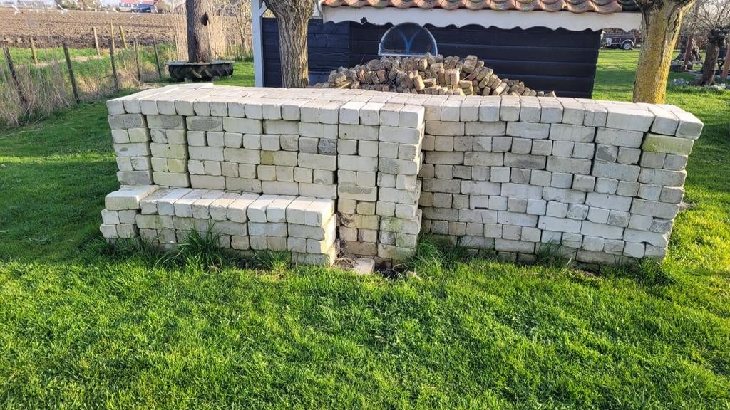 Kalkzandstenen voor diverse bouwprojecten, Ophalen, Gebruikt, Kalkzandstenen