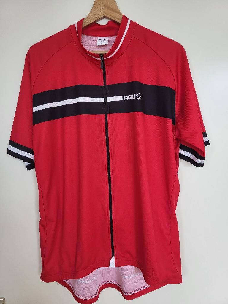AGU Wieler- of mountainbike shirt, maat 3XL, rood, Kleding | Heren, Sportkleding, AGU, Overige maten, Ophalen of Verzenden, Zo goed als nieuw