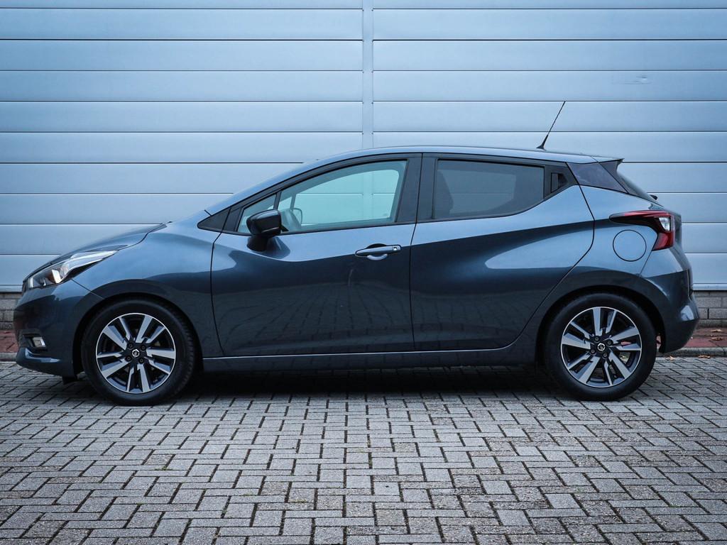 Nissan Micra 1.0 IG-T N-Connecta | Clima | Cruise | Navi | C, Auto's, Nissan, Voorwielaandrijving, Origineel Nederlands, 999 cc