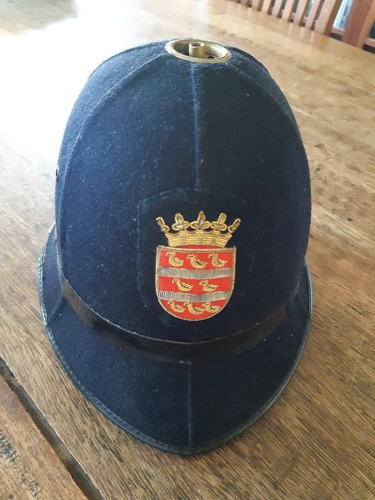 Oude helm Muts.Politie??, Ophalen of Verzenden