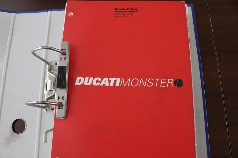 Ducati M800 Monster motorcycle workshop manual, Ophalen of Verzenden, Ducati