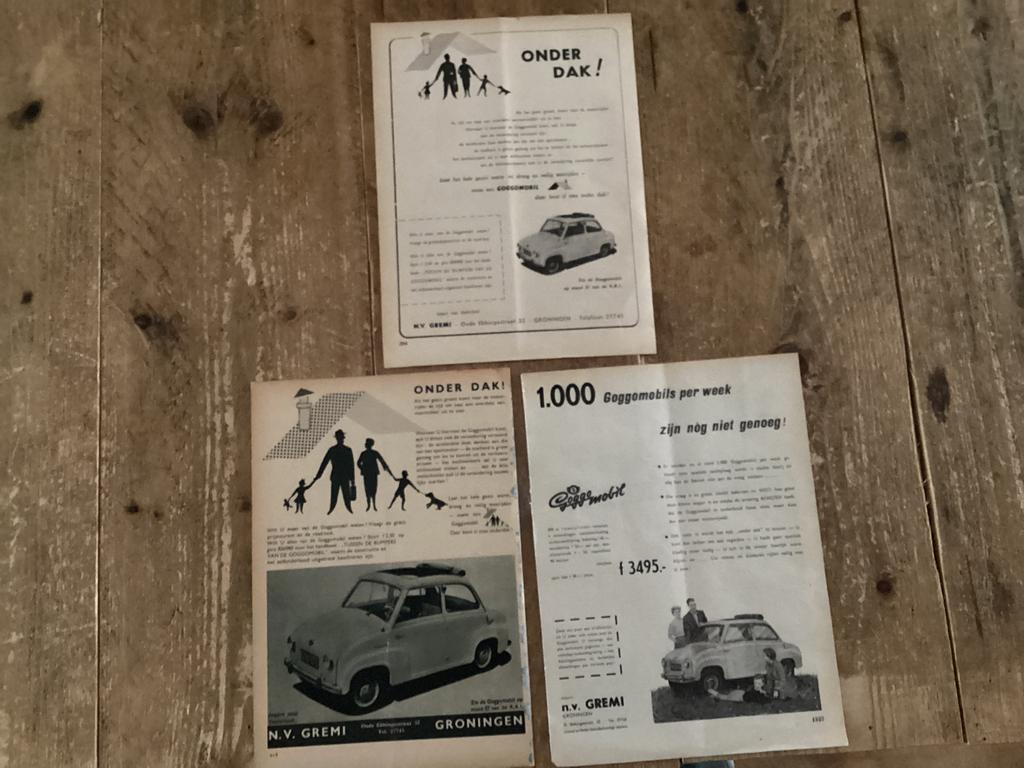 Goggomobil 1956 origineel, Ophalen of Verzenden