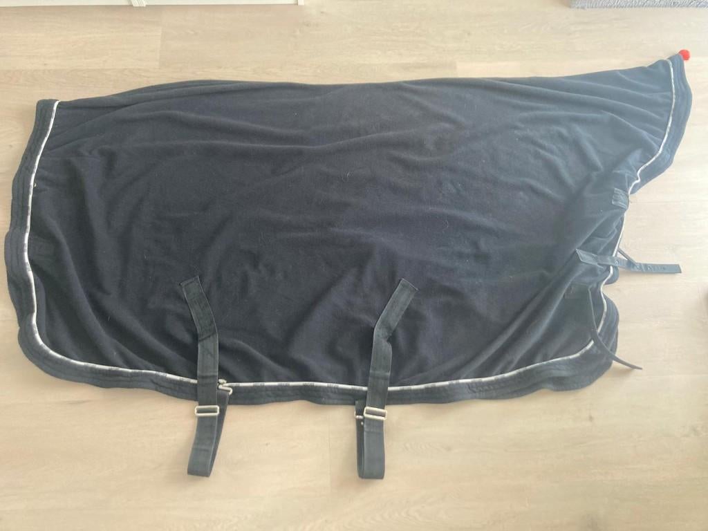 Fleecedeken met hals 185, Dieren en Toebehoren, Paarden en Pony's | Dekens en Dekjes, Ophalen, Zo goed als nieuw