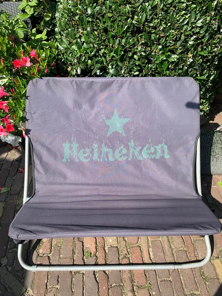 Heineken strandstoel, Ophalen of Verzenden, Gebruikt, Campingstoel