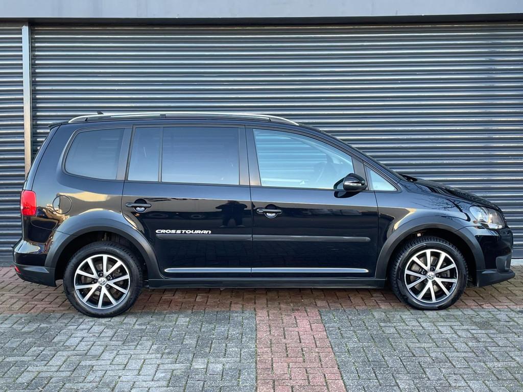Volkswagen Touran 1.4 TSI Cross Highline Cruise Control | Na, Voorwielaandrijving, Stof, Gebruikt, Zwart