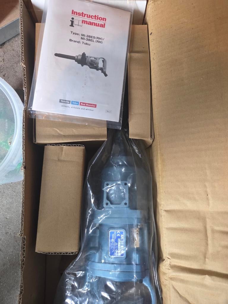 Toku MI-38 Air Impact Wrench - Nieuw in doos, Ophalen of Verzenden, Nieuw