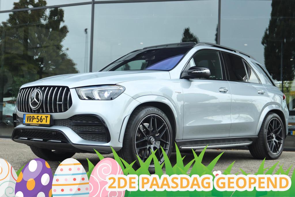 MERCEDES-BENZ GLE-KLASSE AMG 53 4MATIC+ 435 PK GRIJS KENTEKE, Automaat, Gebruikt, GLE, Lane Keeping Assist