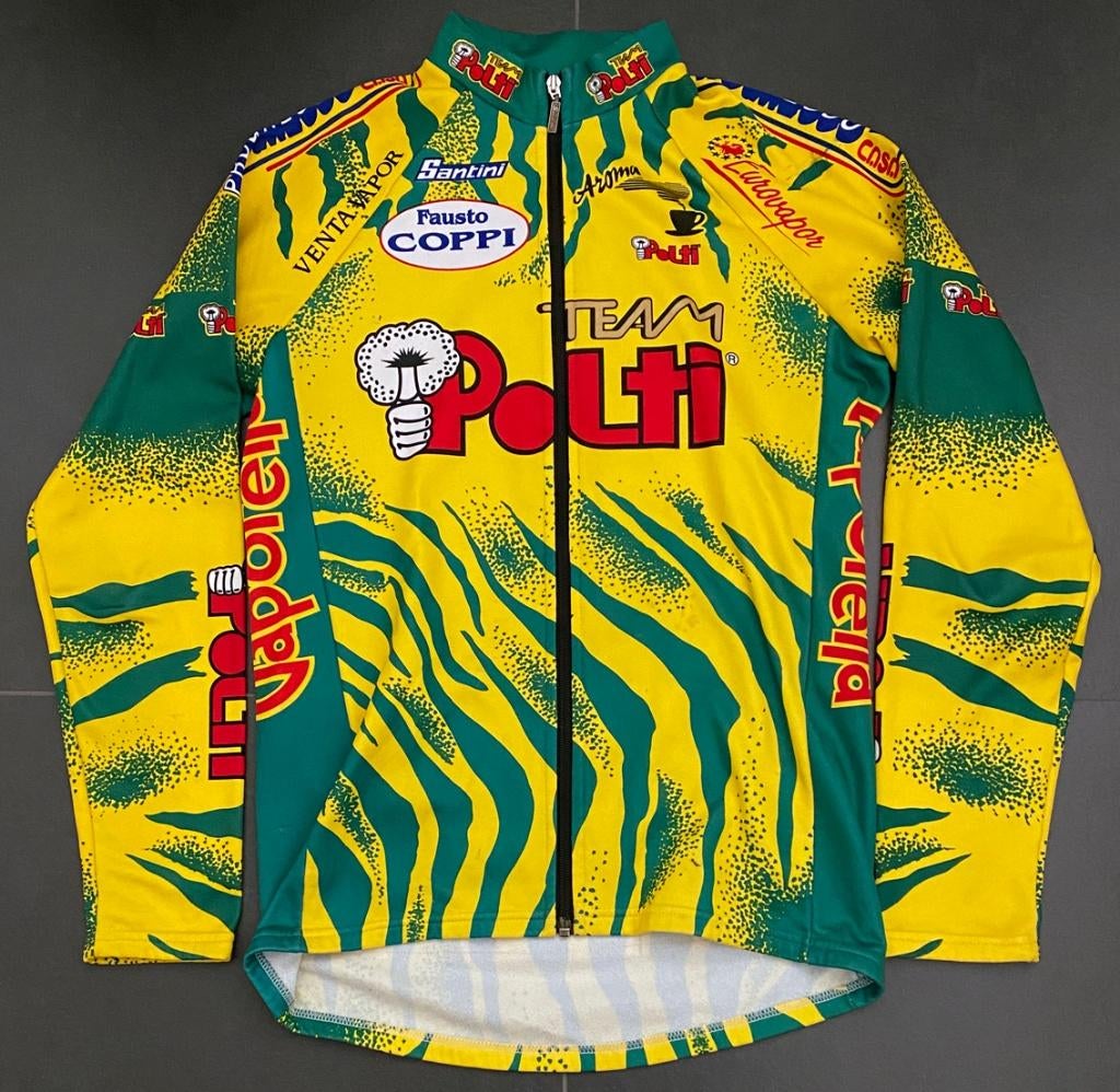 Wielertrui/jack POLTI – 1995, Ophalen of Verzenden, Zo goed als nieuw, Overige typen