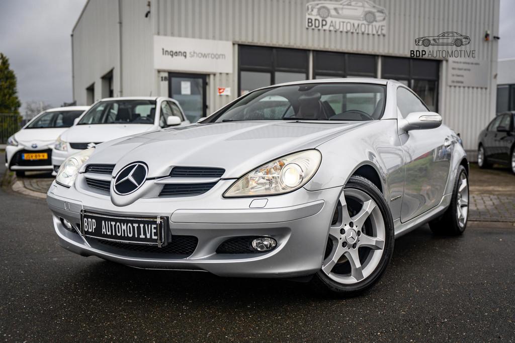 Mercedes-Benz SLK-klasse 200 K. Leer | Stoelverwarming | APK, Achterwielaandrijving, Gebruikt, 4 cilinders, 163 pk