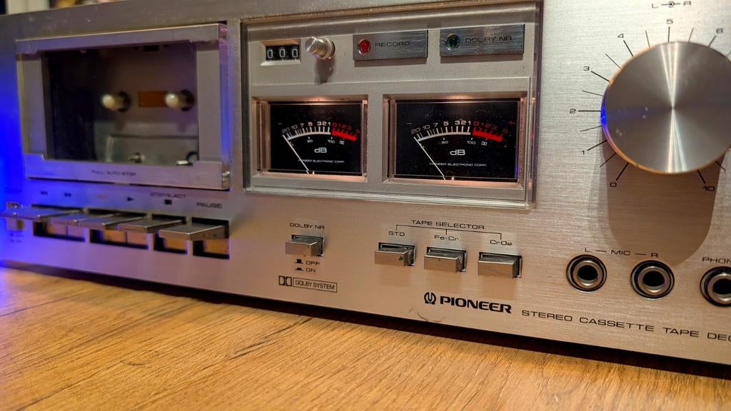 Pioneer CT-506 • GARANTIE • VINTAGE • REFURBISHED • VU METER, Overige merken, Rick's Audio 
De Kempen 18 
6021PZ Budel 
+31 (0)495 785698
info@ricks-audio.com