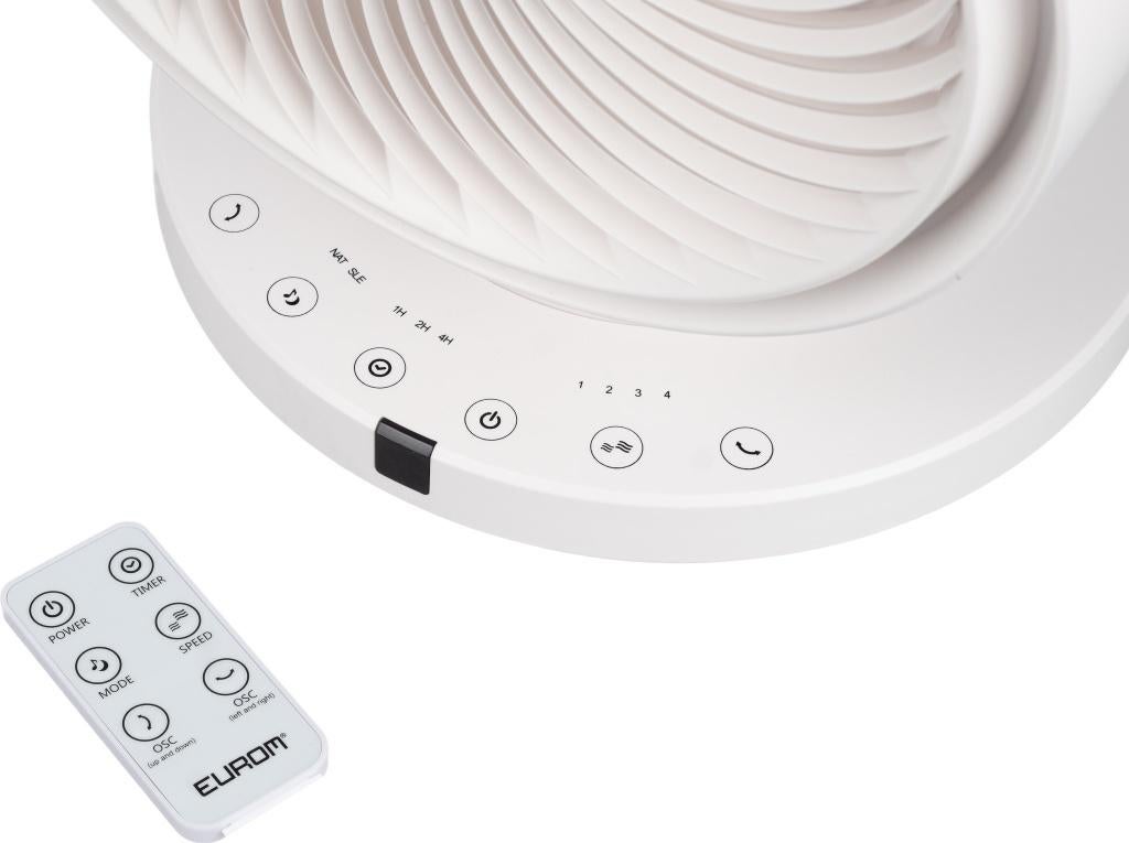Eurom Vento3D Luxe ventilator incl. afstandsbediening!!, Witgoed en Apparatuur, Ventilatoren, Ophalen, Ventilator met afstandsbediening
