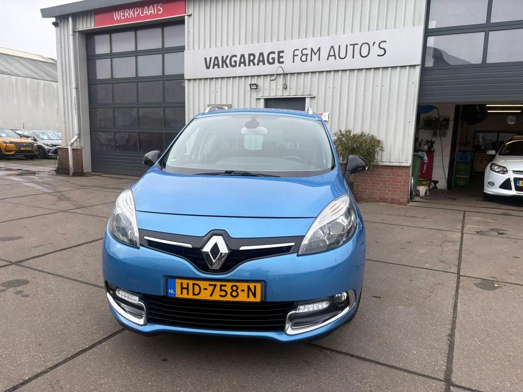 Renault Grand Scénic 1.2 TCe Bose Trekhaak, Camera, Auto's, Voorwielaandrijving, Euro 5, 15 km/l, Gebruikt