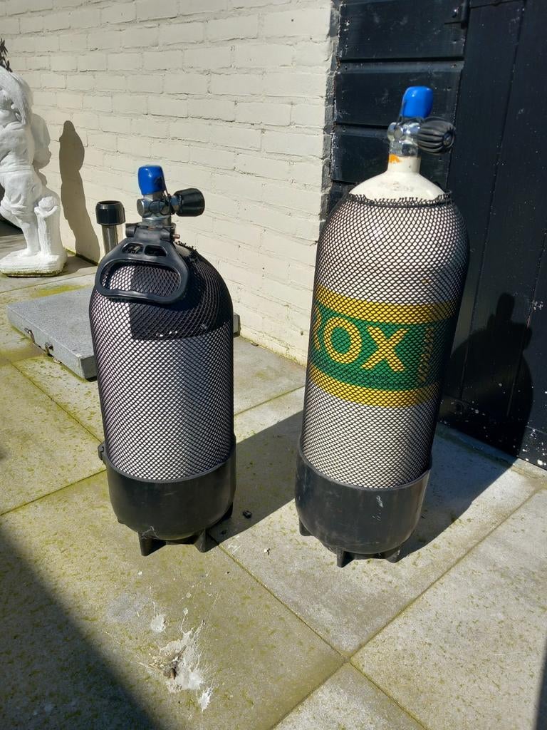 Mares duikkist, Suunto loodgordel en duikflessen, Ophalen of Verzenden, Gebruikt