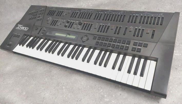 👉 Opruiming! - Roland JD-800, Classic! sounds ++ controls!, Muziek en Instrumenten, Synthesizers, Gebruikt, 61 toetsen, Roland
