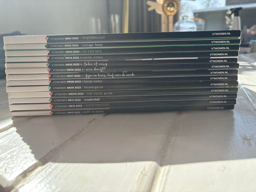 VT Wonen Tijdschrift Jaargang 2022 Compleet, Boeken, Tijdschriften en Kranten, Ophalen, Gelezen, Overige typen