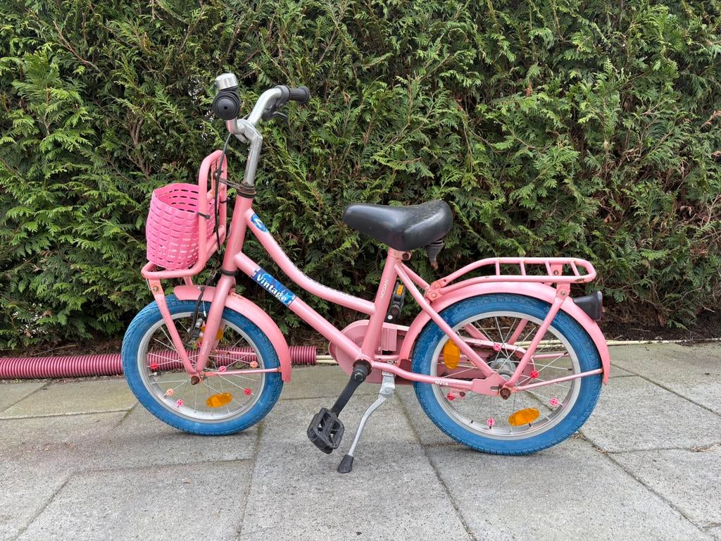 Leuke Nogan meidenfiets 16 inch, Ophalen, Gebruikt, 16 inch, Handrem