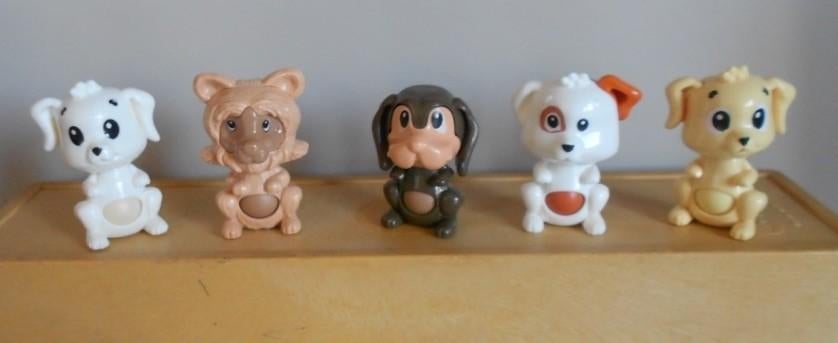 Kindersurprise Ferrero: 5 Natoons 2014 =1 koop : Hond / Beer, Ophalen of Verzenden, Zo goed als nieuw, Overige typen