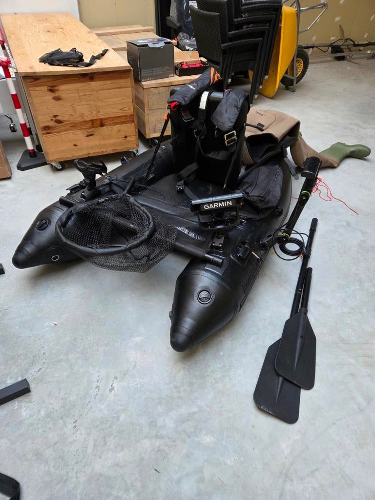 Zeer mooie Bellyboat, Watersport en Boten, Ophalen, Zo goed als nieuw, Overige typen, Motorboot