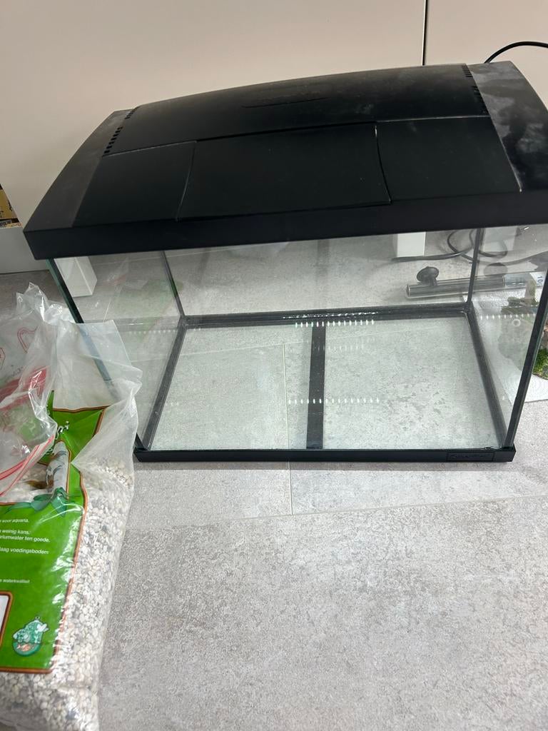 Superfish aquarium 45 liter compleet, Dieren en Toebehoren, Vissen | Aquaria en Toebehoren, Ophalen, Gebruikt, Filter of Co2