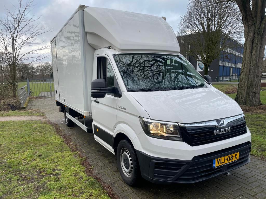 MAN TGE 3.180 Automaat Laadklep 850kg Laadvermorgen, Stof, 4 cilinders, Wit, Diesel