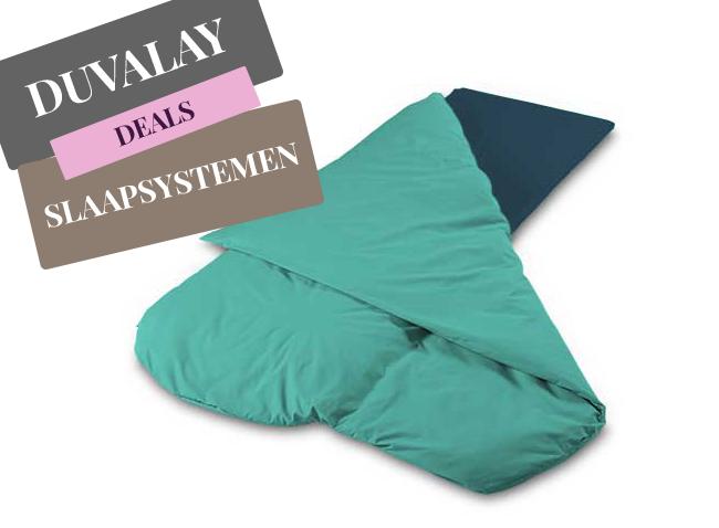 Duvalay Slaapsysteem SALE Teal Navy, Verzenden, Nieuw