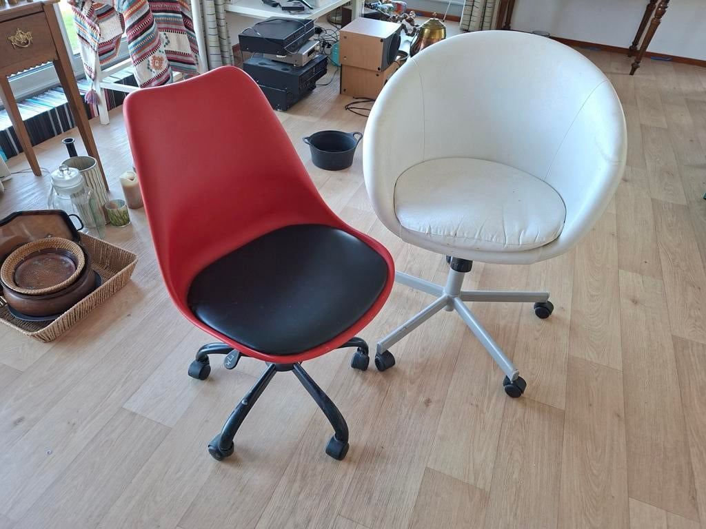 Draai kuipstoeltjes, Ophalen of Verzenden, Gebruikt