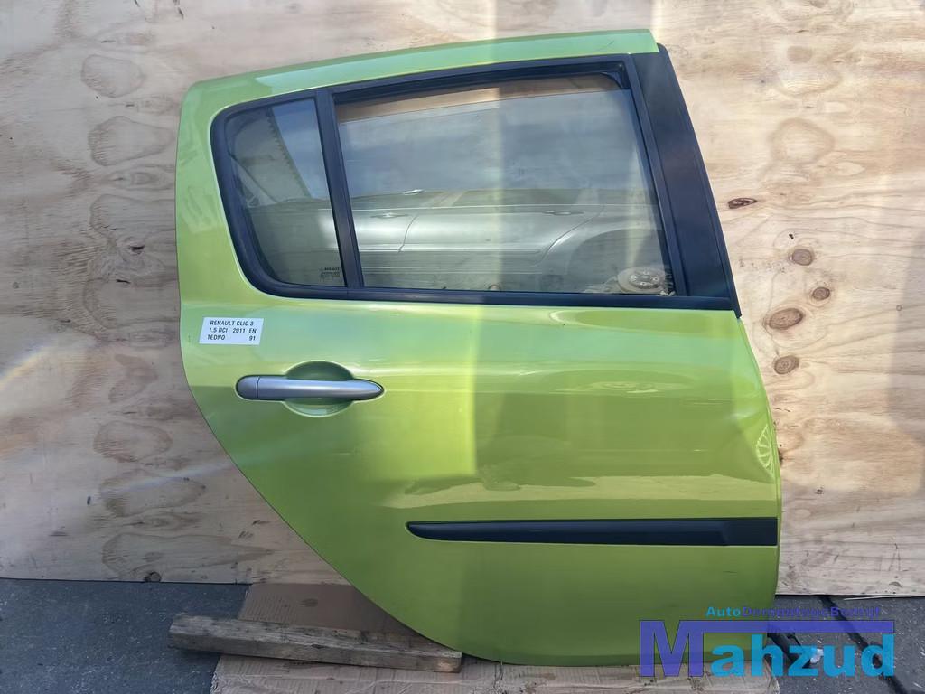 RENAULT CLIO 3 Groen TEDNO TEDN0 rechts achter deur 2005-201, Renault Group, Gebruikt, Contact.group@renault.com, Achter