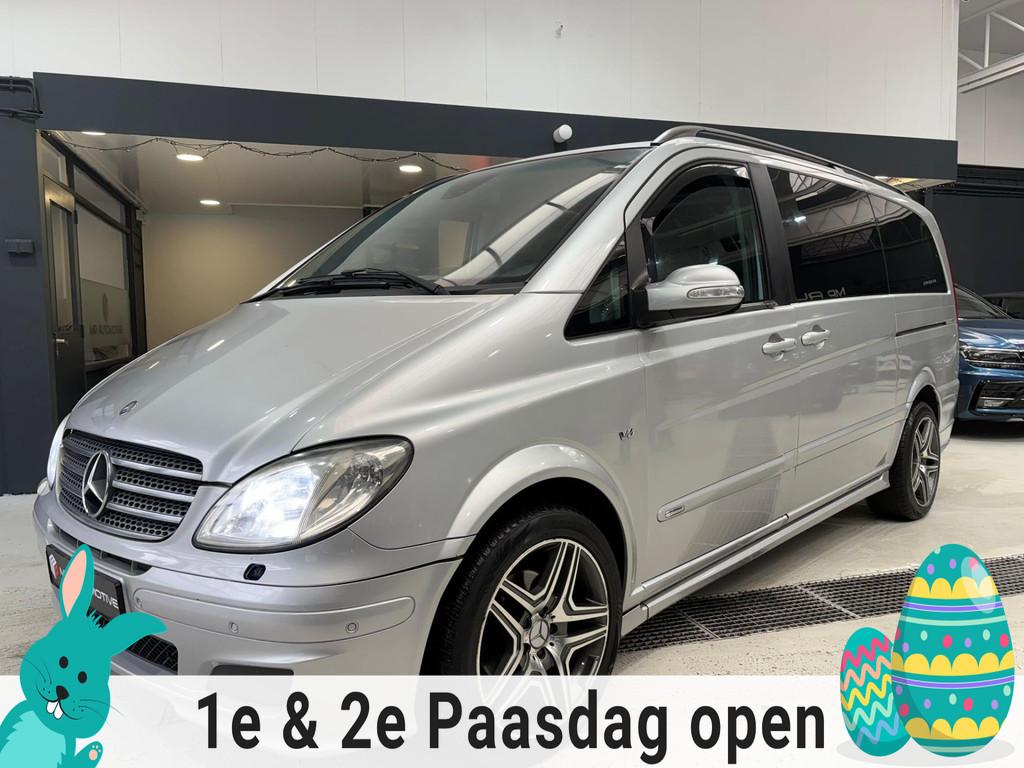 Mercedes-Benz Vito 3.0 V6 120 CDI 320 AUT Lang DC luxe|Viano, Automaat, Achterwielaandrijving, Gebruikt, Zwart