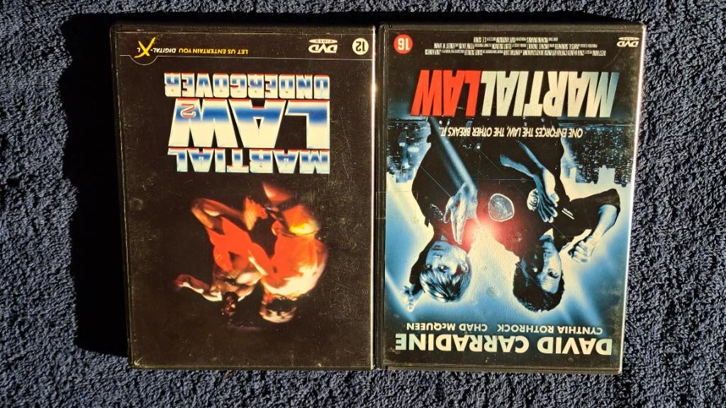 Martial Law 1 & 2 "Cynthia Rothrock", Vanaf 16 jaar, Ophalen of Verzenden, Zo goed als nieuw