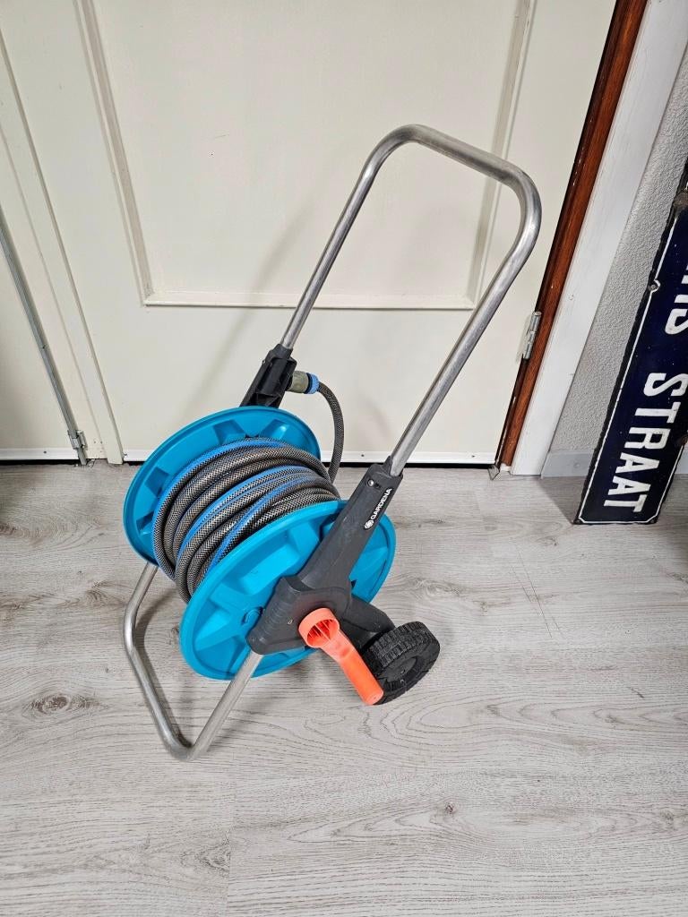 Gardena tuinhaspel €20,-, Tuin en Terras, Tuinslangen, Ophalen, Gebruikt, Tuinslang, Nvt