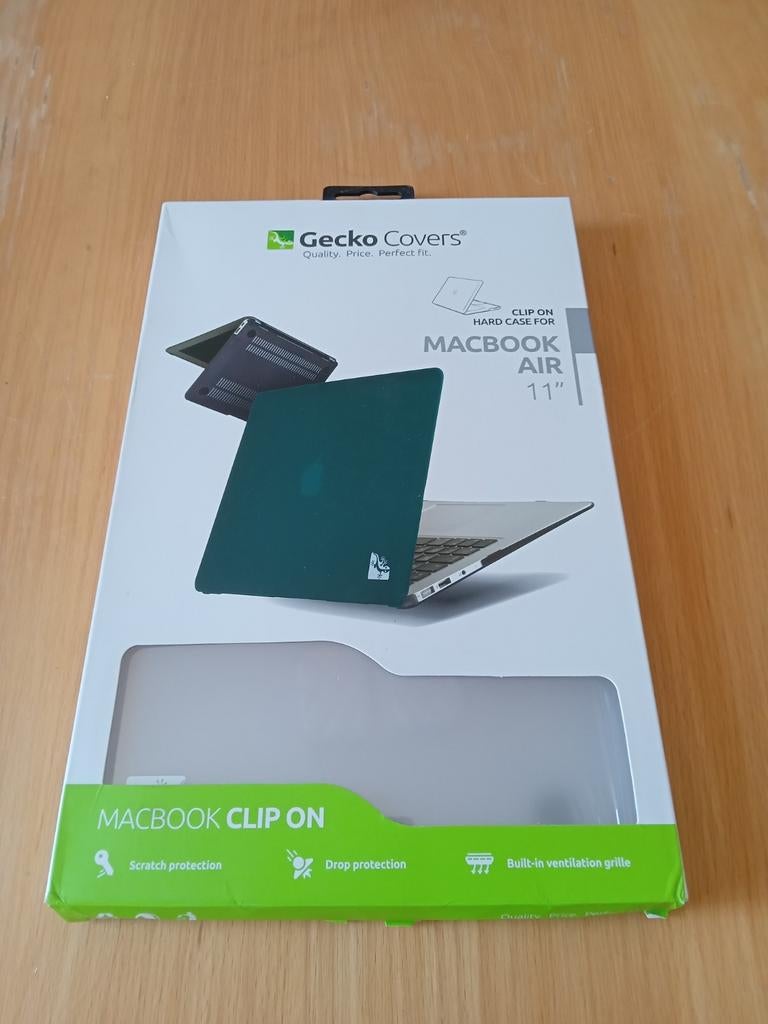 Gecko Covers clip on hard case MacBook Air 11" wit NIEUW, Ophalen of Verzenden, 11 inch of minder, Nieuw, Gecko Covers