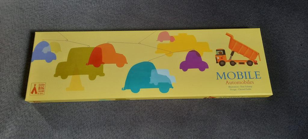 Djeco mobiel Automobiles, Ophalen of Verzenden, Zo goed als nieuw, Jongen of Meisje