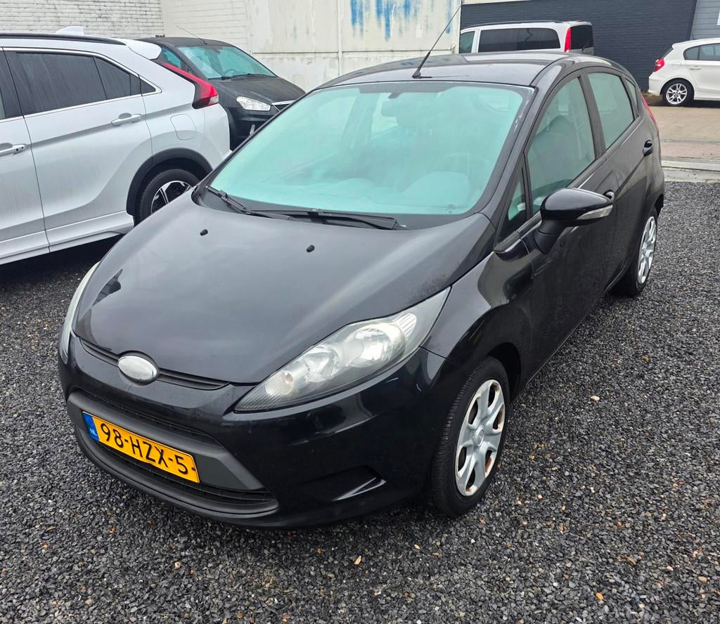 Ford Fiesta 1.4 Trend 5 deurs rijklaar, Voorwielaandrijving, Stof, Zwart, Zwart