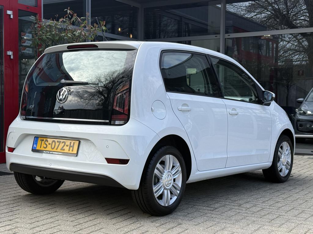 Volkswagen up! 1.0 5DRS *!* HIGH UP *!* NAVI/ CRUISE/ LMV/ M, Voorwielaandrijving, Stof, Gebruikt, Wit