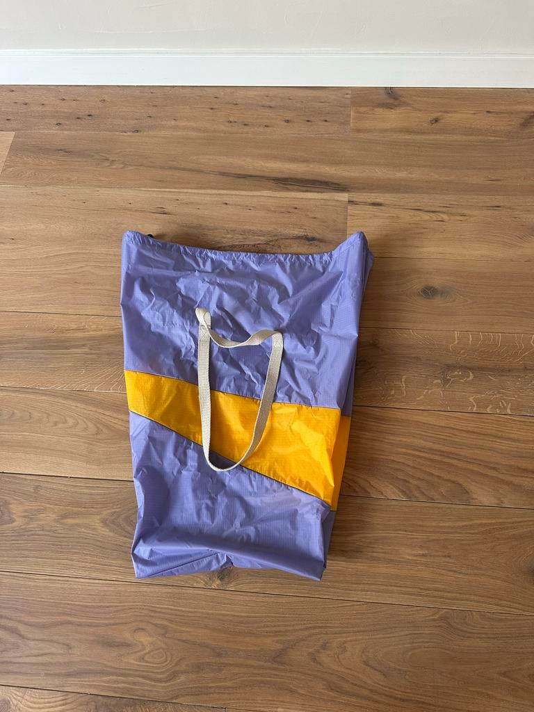 Susan Bijl Trash bag, Ophalen of Verzenden, Zo goed als nieuw, Oranje, Handtas