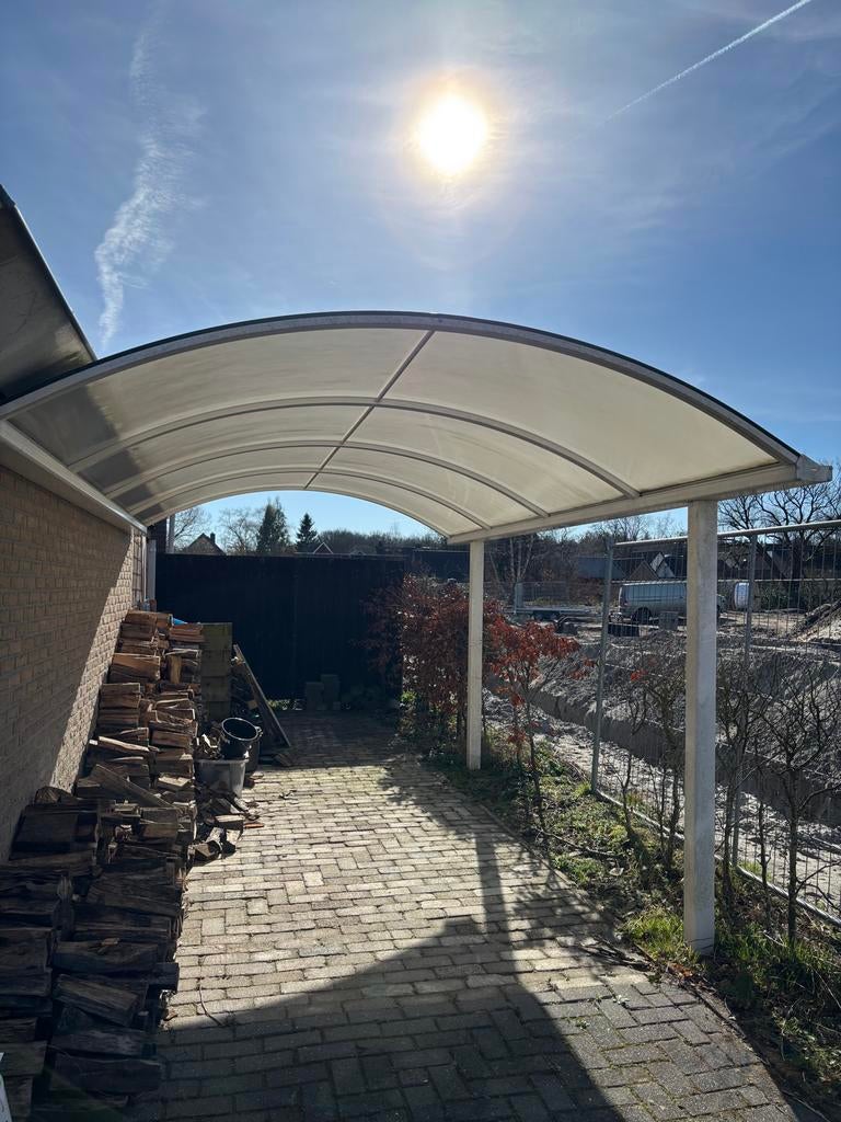 Carport 5x3 meter, Tuin en Terras, Overkappingen, Ophalen, Gebruikt, Carport