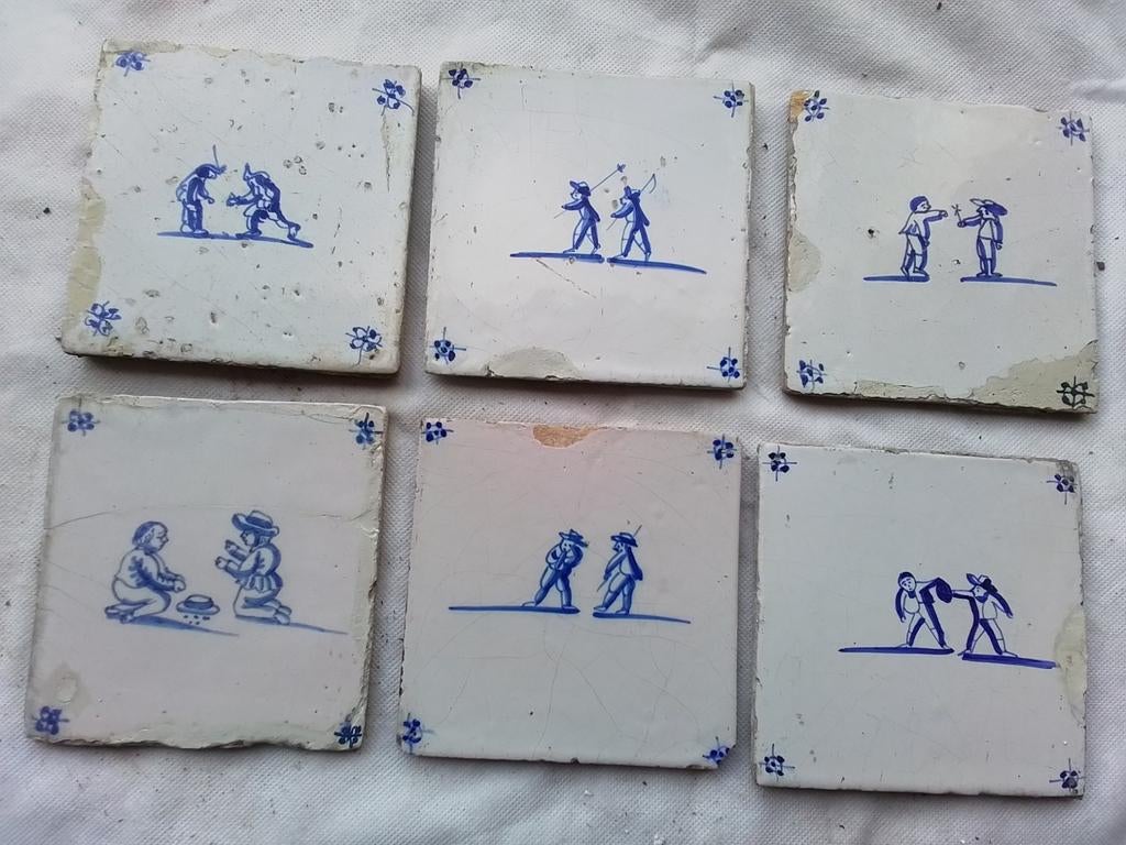 Antieke tegeltjes, Antiek en Kunst, Ophalen