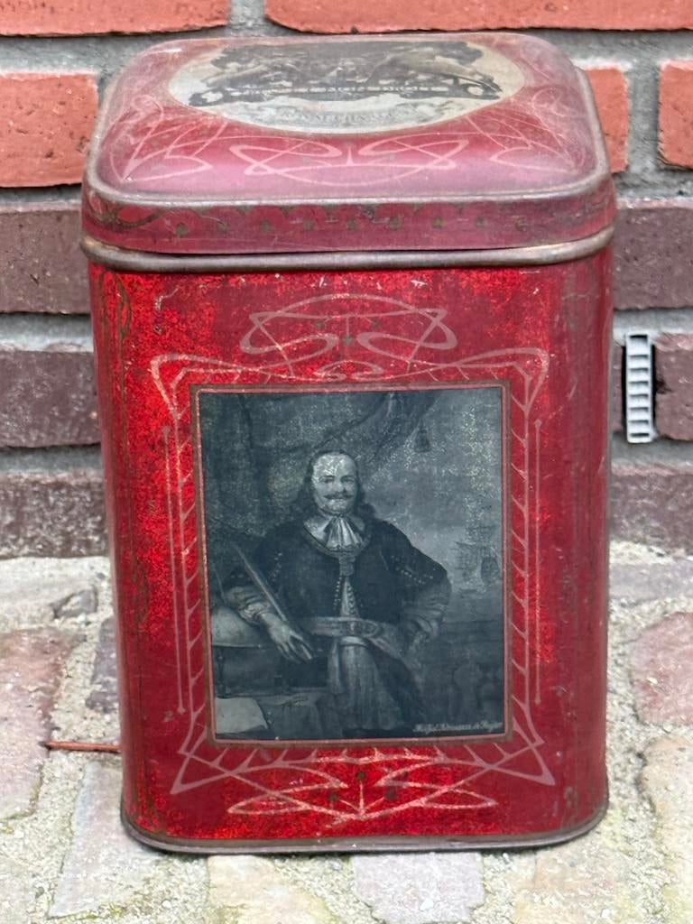 Antiek blik Michiel de Ruyter Chatham, Ophalen of Verzenden, Gebruikt, Overige, Overige merken