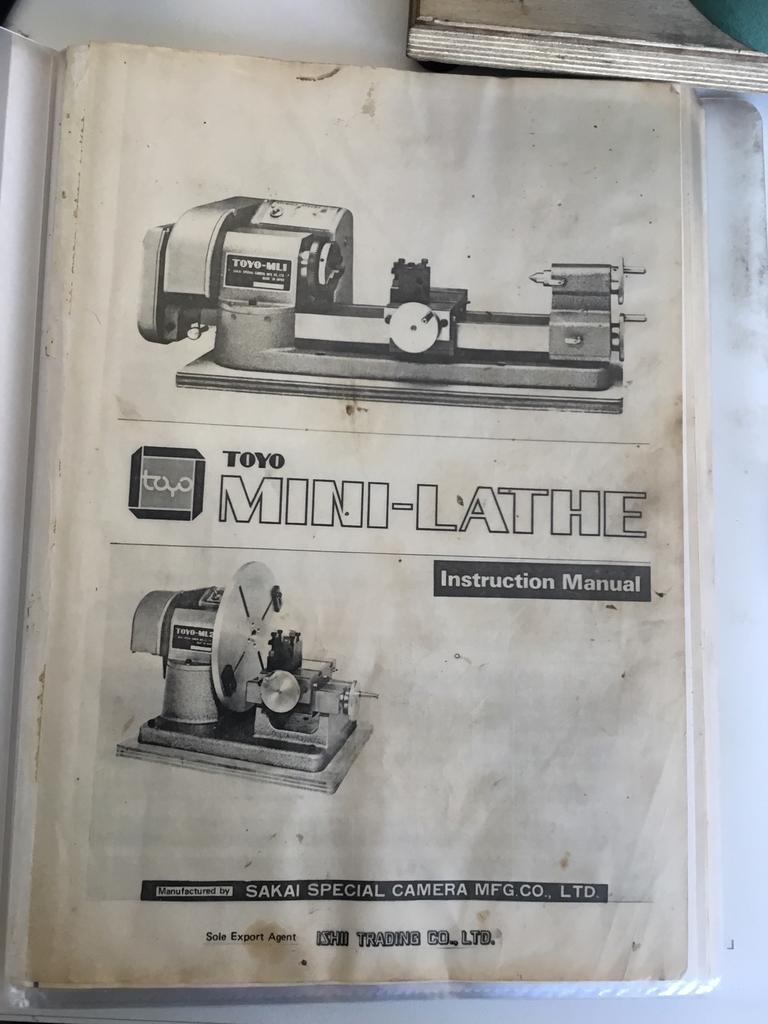 TOYO (Freesbank ) en ML1 Metaaldraaibank, Ophalen, Gebruikt, Freesbank