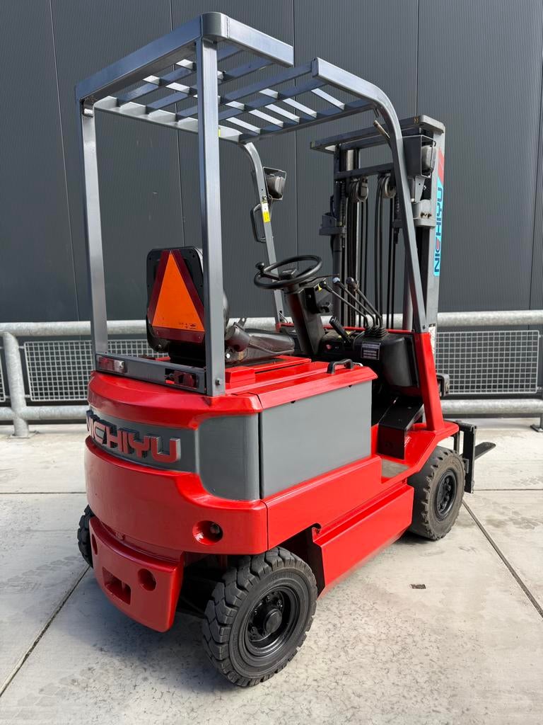 NICHIYU FB15P 1500KG DUPLO 3.30M 7200UUR + VORKVERSTELLER, Heftruck, Ophalen of Verzenden, 1000 tot 2000 kg, Linde Toyota Hyster Komatsu Nissan jungheinrich Still Crown Tcm