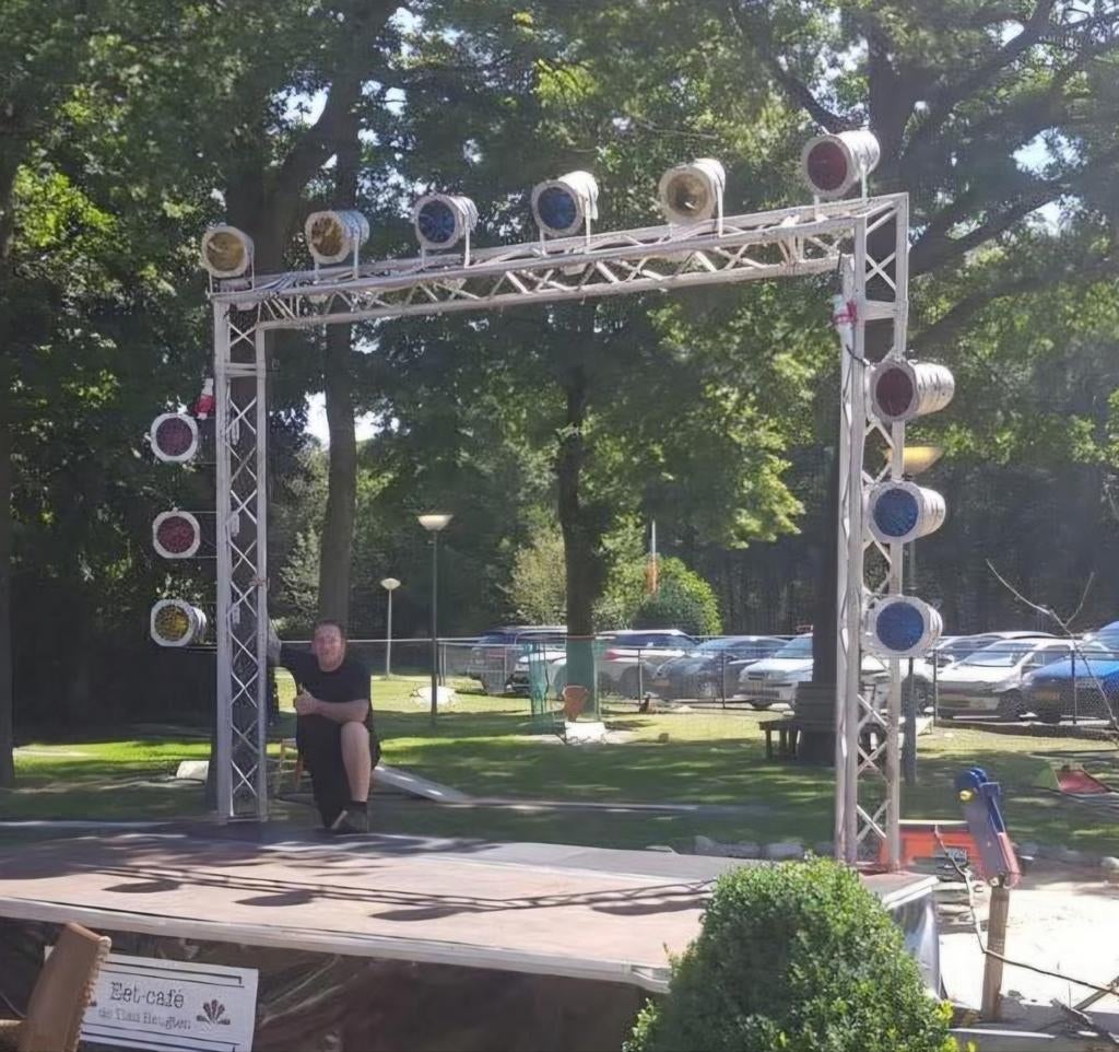 Professionele Feestverlichting Installatie, Muziek en Instrumenten, Licht en Laser, Ophalen, Gebruikt, Licht, Kleur